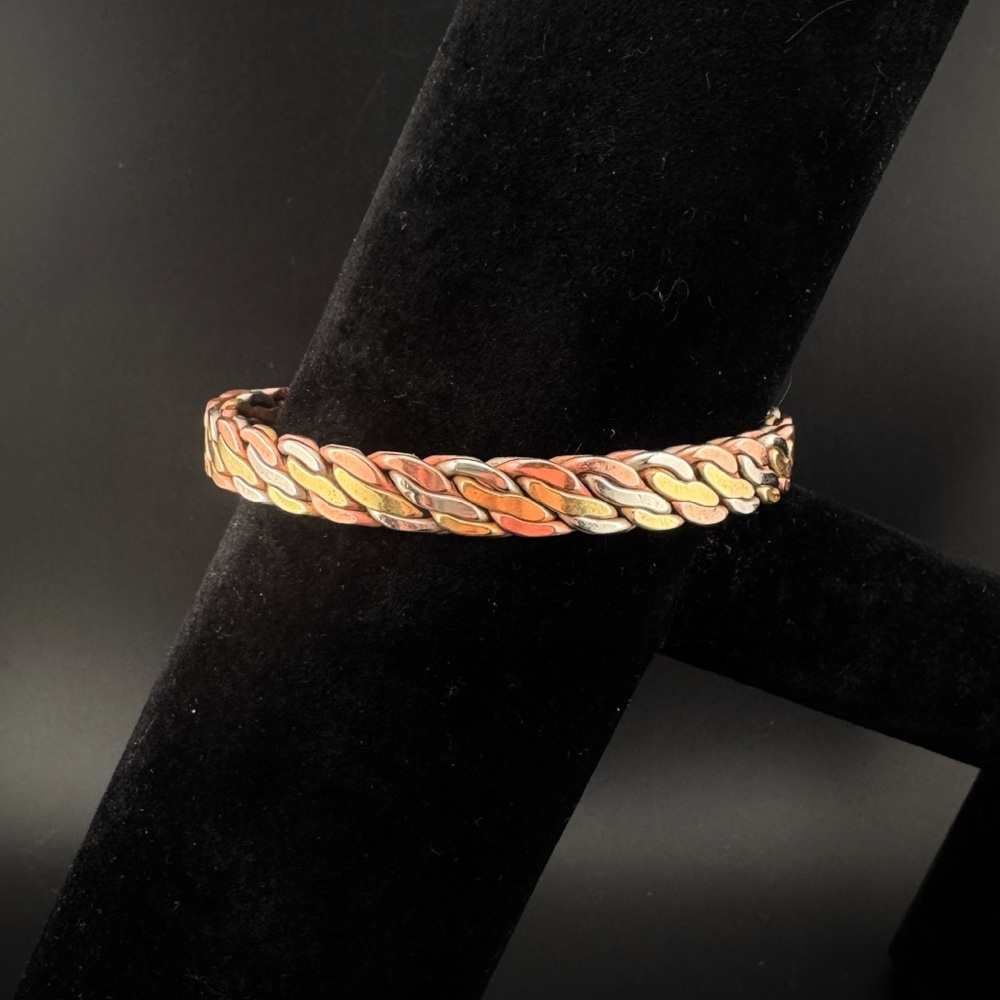 Vintage Braided Cuff Bracelet